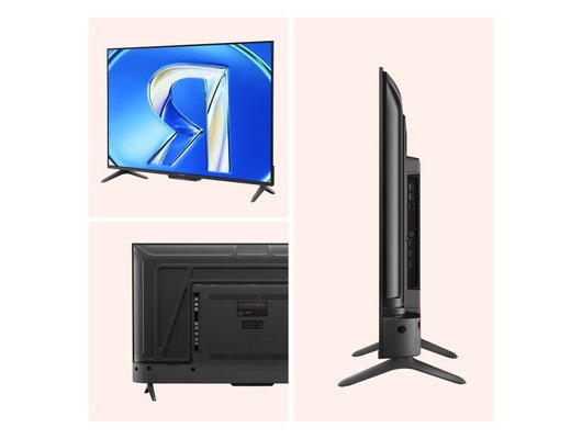 4K (Ultra HD) Smart телевизор ЯНДЕКС ТВ СТАНЦИЯ БЕЙСИК QLED 43" (YNDX-00078B) 43″, LED, HDMI 2.1